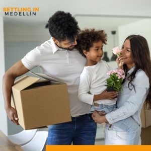 Corporative expat family